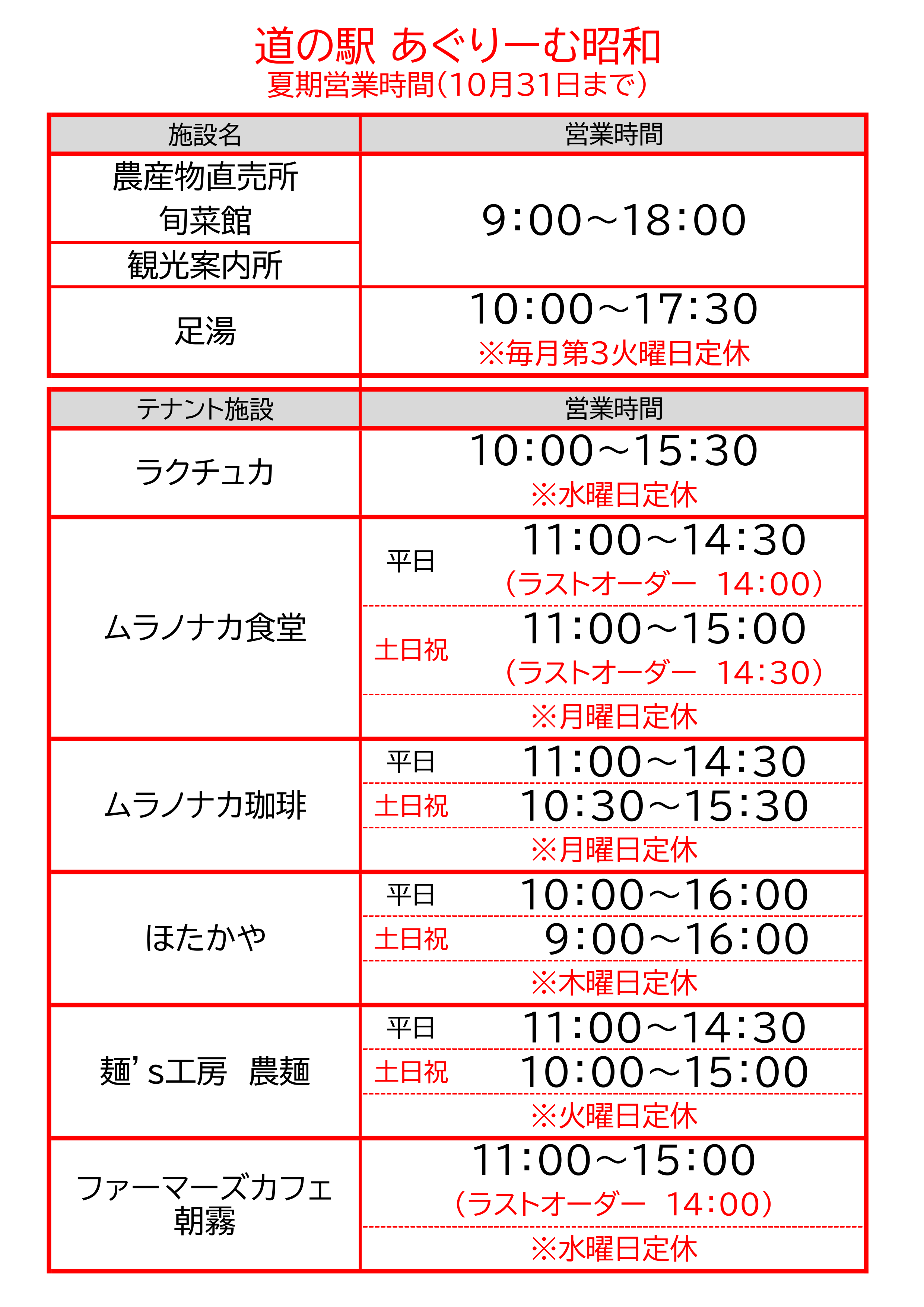 営業時間画像